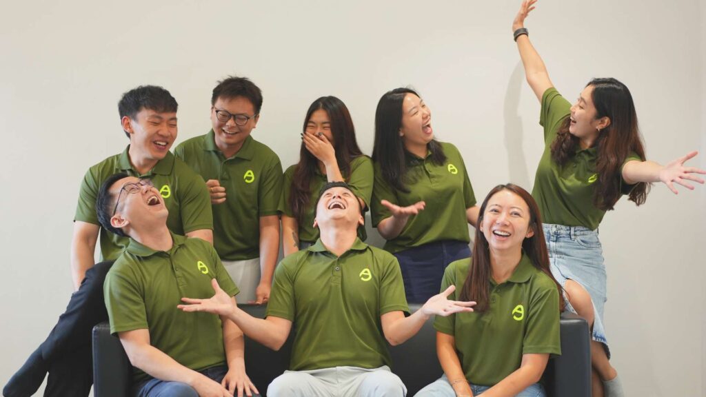 AnjouHealth team promoting workplace ergonomics and ergonomic risk assessment services in Singapore