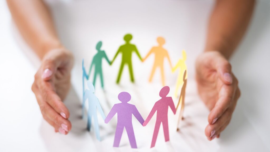 Concept image representing employee health protection through workplace on-site health screening in Singapore