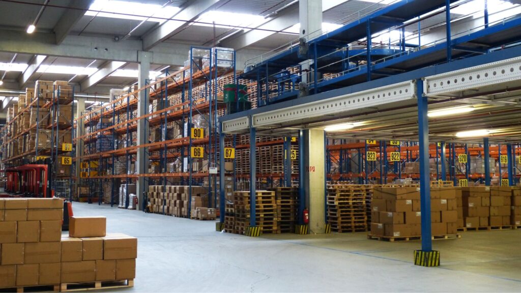 Warehouse environment requiring workplace risk assessment under occupational health and safety program Singapore operations